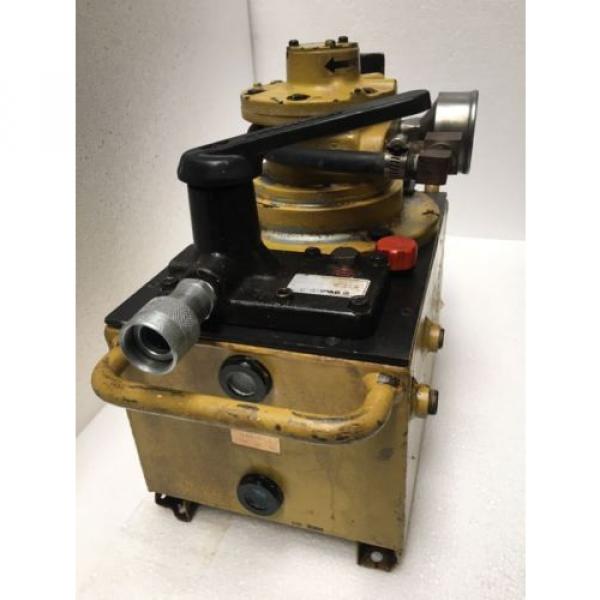 Enerpac PAM9208N-KOR Air Operated  Hydraulic Pump/Power Pack 700 BAR/10,000 PSI #5 image