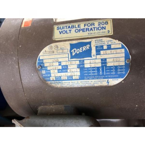 Autoquip 3 Hp Hydraulic Power Unit, MTE B304-100 Pump #5 image