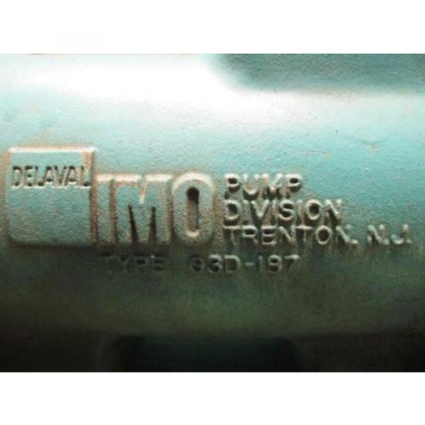 IMO Division Delaval Type G3D-187 Positive Displacement Hydraulic Screw Pump #8 image