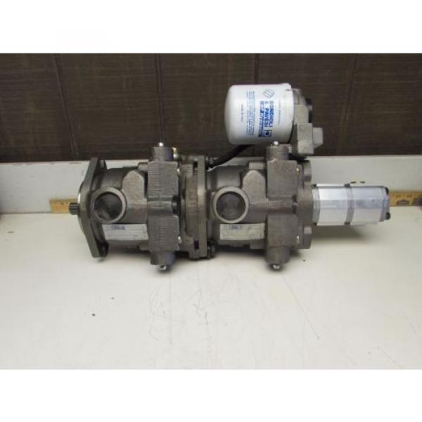 BONDIOLI &amp; PAVESI TANDEM VARIABLE HYDRAULIC PUMP 25-A-R6 BU-81  N/NIB MAKE OFFER #1 image