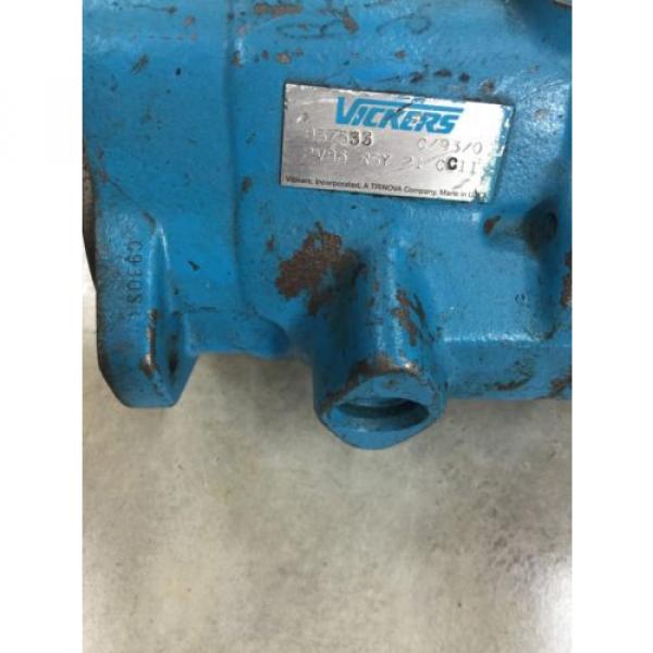 NEW VICKERS 857533 HYDRAULIC PISTON PUMP PVB6 RSY 21 CC11 #4 image