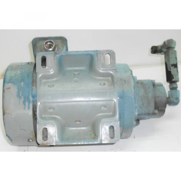 2 H.P. New Panapower Motor EM-FA10 w/ Daikin Hyd. Vane Pump, DS135P-11, Used, #7 image