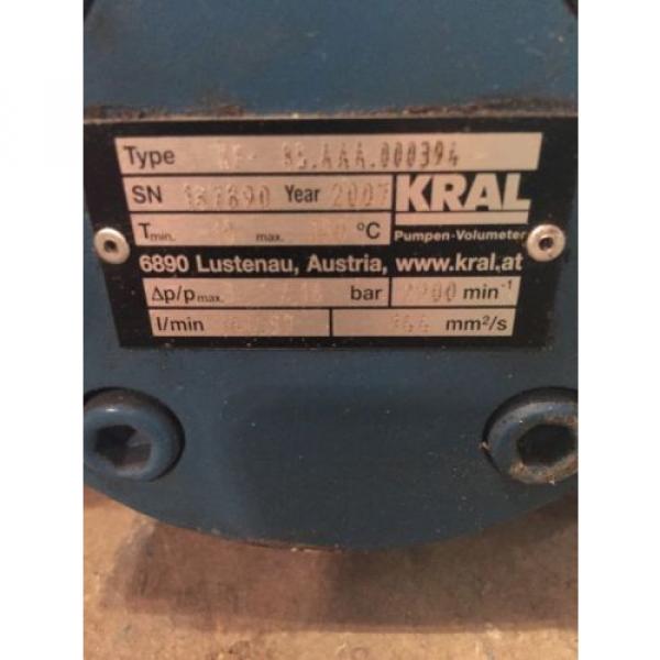 Kral Screw Pump Type KF 85.AAA.000394 #9 image