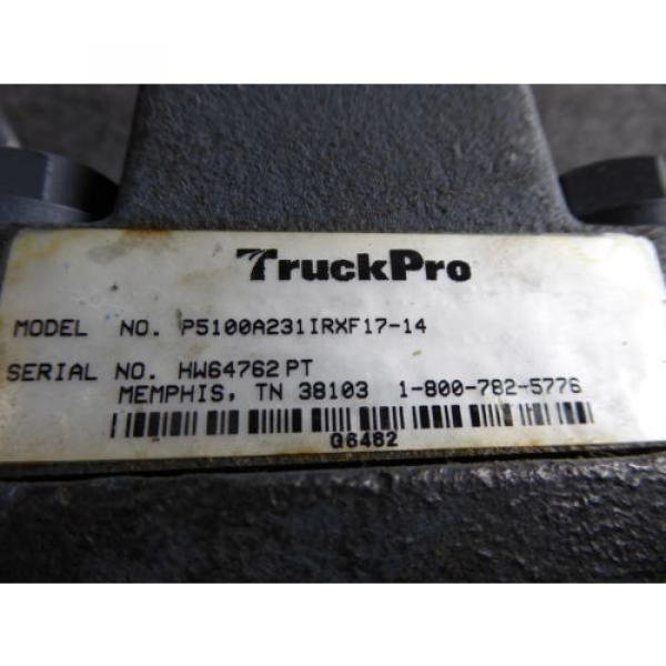 NEW TRUCKPRO HYDRAULIC PUMP P5100A231IRXF17-14 PERMCO #6 image