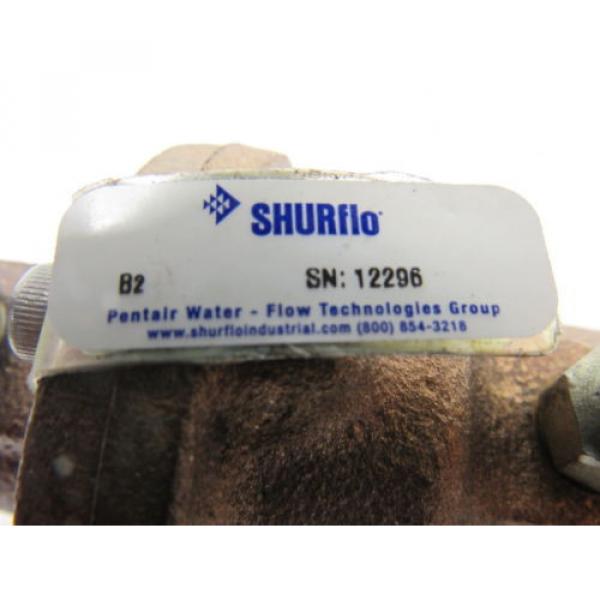 Shurflo B2 Light-Duty Pedestal Mount Bronze Rotary External Gear Pump 1/4&#034; NPT #9 image