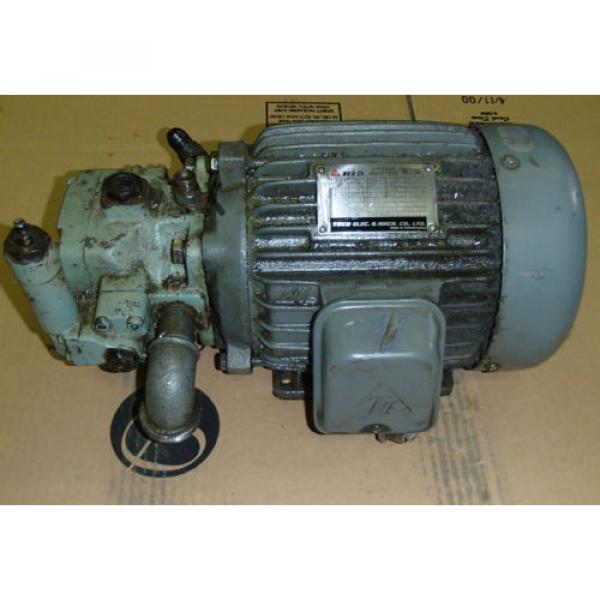 Nachi-Fujikoshi Variable Vane Pump VDC-1B-2A3-20_VDC1B2A320_Motor AEEFPP 2HP 3PH #1 image