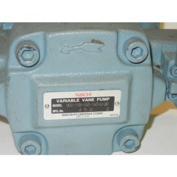 NACHI VDC-11B-1A3-1A3-U-20 Origin VARIABLE VANE PUMP VDC11B1A31A3U20 #2 image