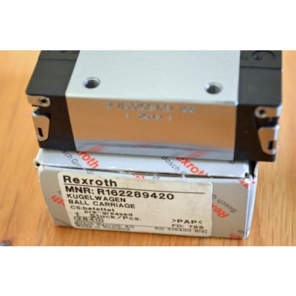 Origin Rexroth R162289420 Size20 Linear Rail Bearing Runner Blocks - THK CNC Router #3 image