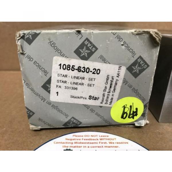 Origin IN BOX 108563020 BOSCH REXROTH 1085-630-20 LINEAR STAR SET FREESHIPSAMEDAY #3 image