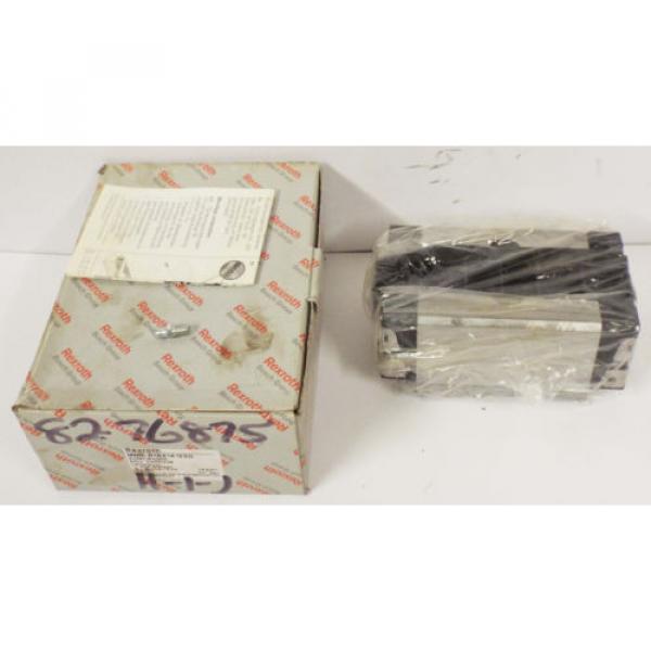 1 Origin REXROTH MNR:R162141220 BALL CARRIAGE LINEAR BEARING NIB #1 image