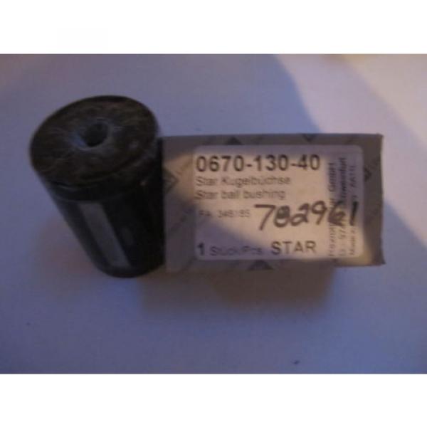 STAR Rexroth 30MM LINEAR SUPER BALL bushing BEARINGS 0670-130-40 Germany #3 image