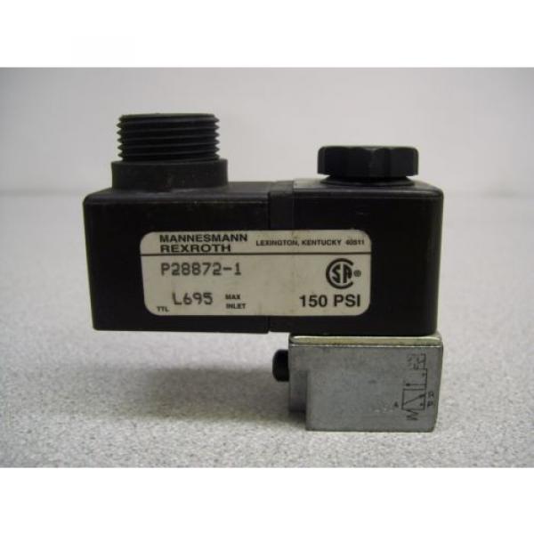 MX-395 MANNESMANN REXROTH P28872-1 SOLENOID LOT OF 2 #4 image