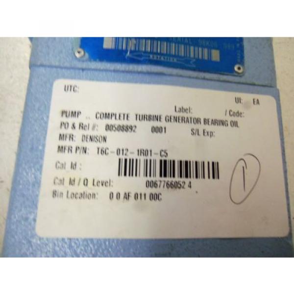 DENISON T6C-012-1R01-C5 MOTOR USED #4 image