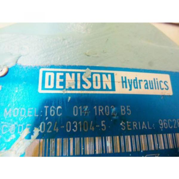 DENISON T6C-014-1R01-B5 MOTOR USED #4 image