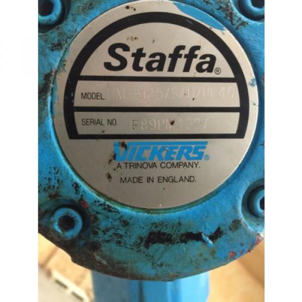 NEW STAFFA HMB125S11PL40 HYDRAULIC PUMP VICKERS HM B125/S/11/PL40 #5 image