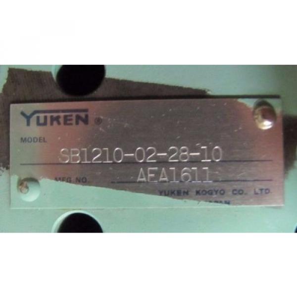 YUKEN A22-FL04E140-4212 17.5 MPa 22.2 CM³/REV HYDRAULIC PISTON PUMP #3 image