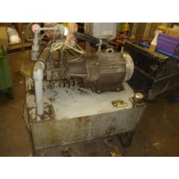 Vickers V201P11P Hydraulic Power Unit 10 HP 20.5 &amp; 4 GPM #1 image