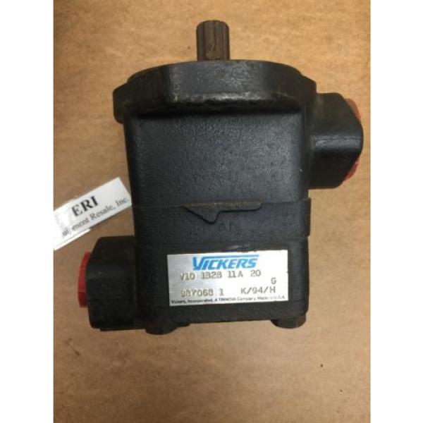 VICKERS HYDRAULIC PUMP V10 1B2B 11A 20.  Loc 92C #3 image