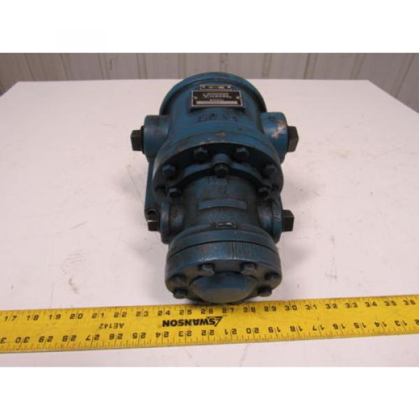 Vickers F3 V138UE20 Intermediate Series Vane Type Double Pump 23GPM Foot Mount #2 image