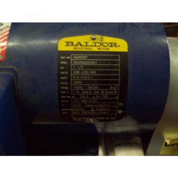 NEW IMO OIL PUMP WITH BALDOR MOTOR 3241/261 C3EBF-118P #2 image