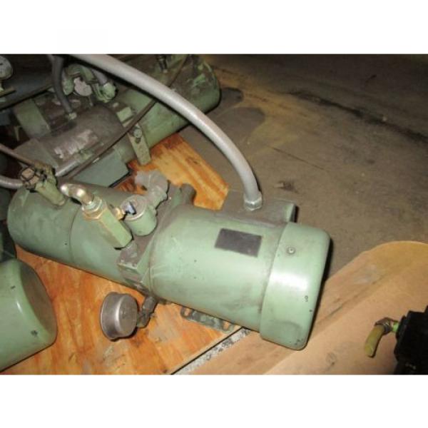 JOHN S. BARNES HYDRAULIC PUMP C6T17FZ2A 1HP G56Y FRAME 1725/1425RPM #3 image