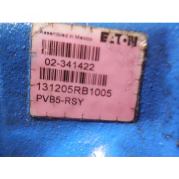 NEW VICKERS PISTON PUMP # PVB5-RSY # 02-341422 #5 image