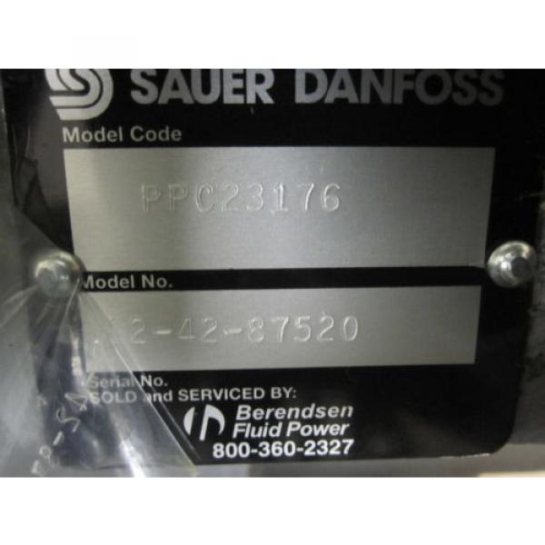 NEW SAUER DANFOSS PISTON PUMP # PPC23176 #5 image