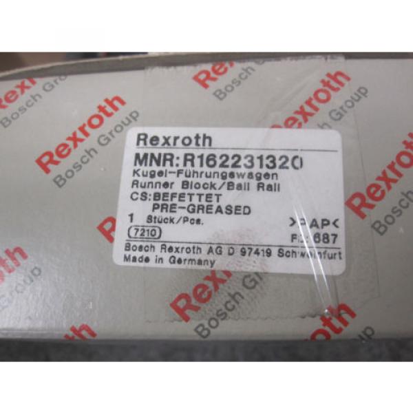 Origin REXROTH LINEAR BEARING # R162231320 #2 image