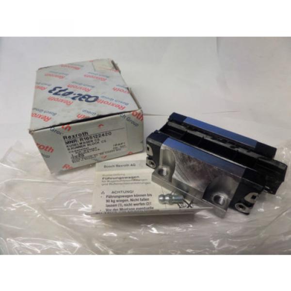 Rexroth Bosch Linear Rail Bearing Block R165122420 origin #1 image